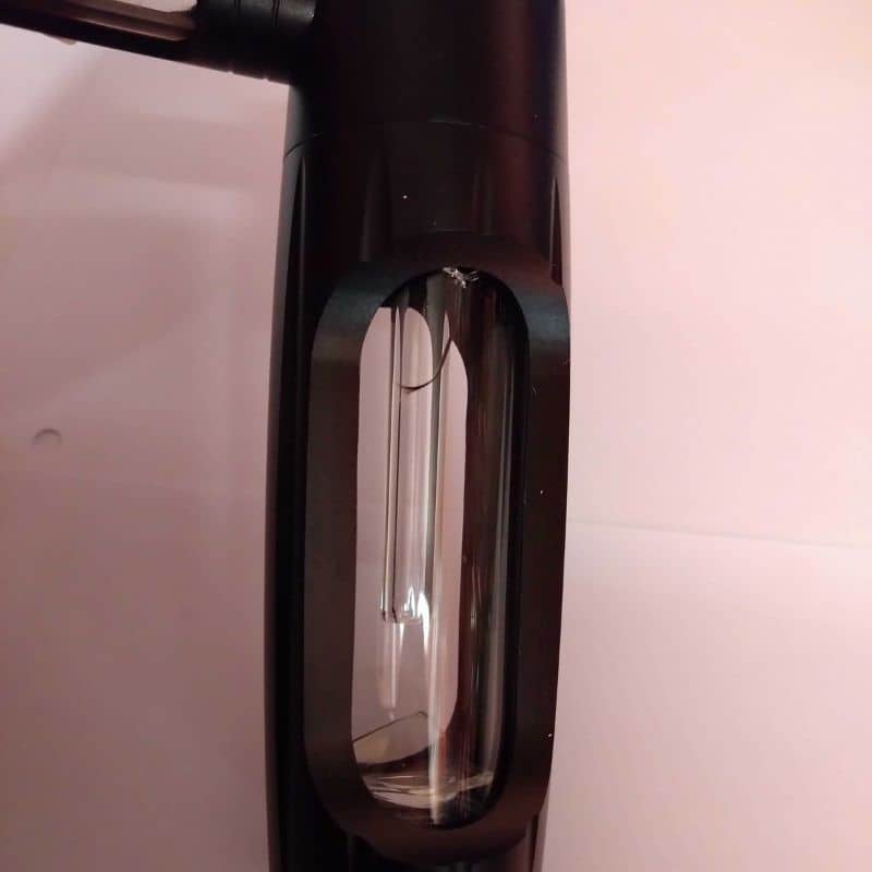 Kaputte Pocket Bong eines AliExpress Fake Shops