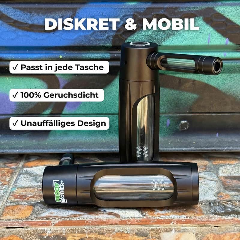 ProofBrother Pocket Infuser in kompaktem Design für mobile Nutzung